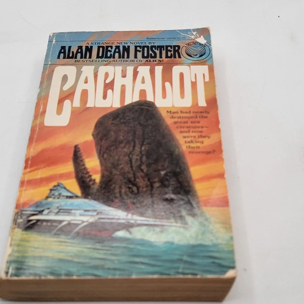 Alan Dean Foster 4 Book Lot Quozl Maori Codgerspace Cachalot Paperback Good